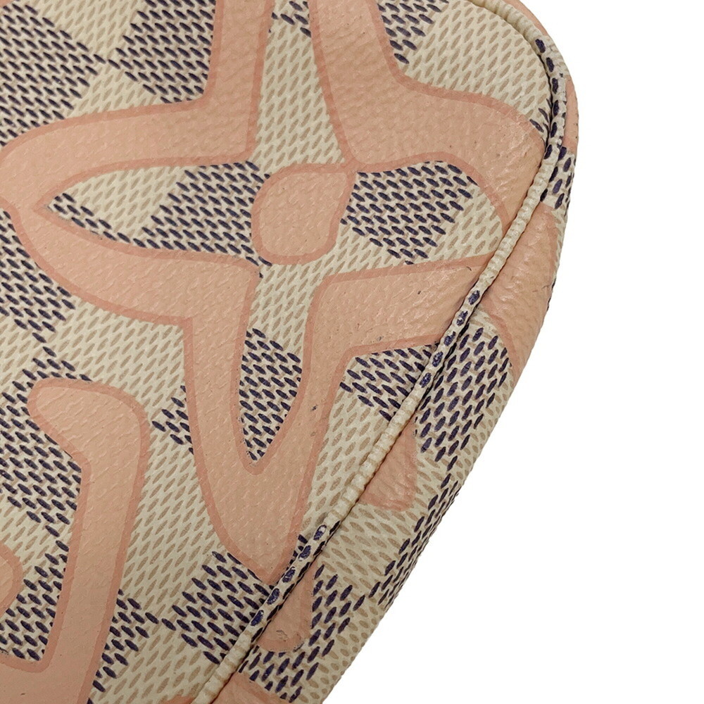 Louis Vuitton Pouch Damier Azur/Tahiti Mini Pochette Accessoires N60051 LOUIS... - Picture 6 of 13